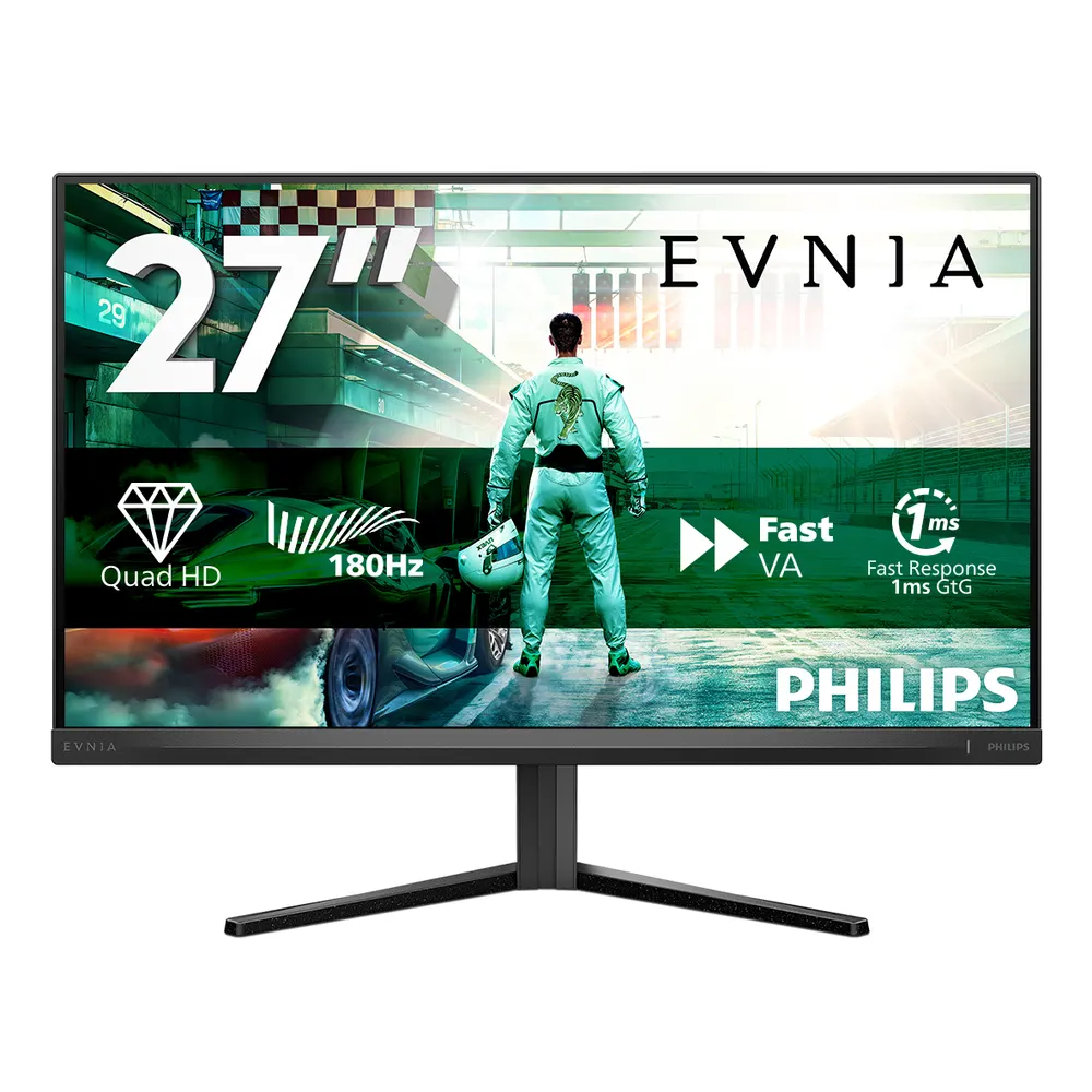 Monitor PHILIPS Evnia 27M2N3500NL/00 27"/VA/2560x1440/180Hz/1ms GtG/HDMIx2,DP/Freesync/tamnosiva