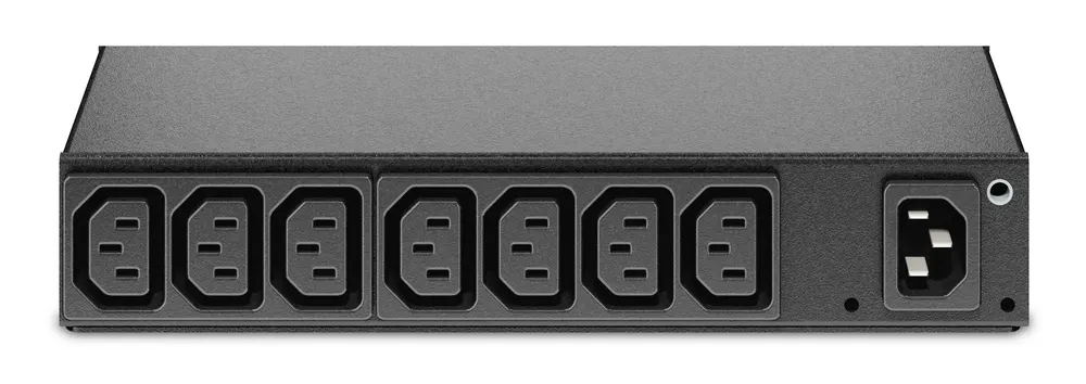 PDU APC, RACK-PDU, BASIC, 0U/1U, 120-240V/15A, 220-240V/10A, (8) C13, horizontal