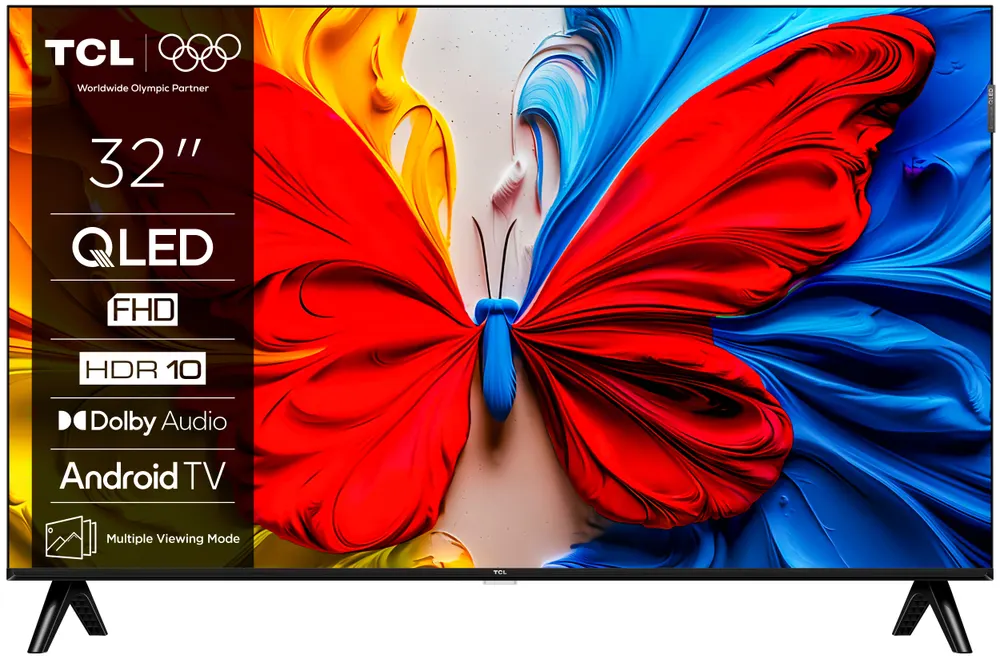 Televizor TCL 32S5K/QLED/32"/FullHD/60Hz/Android TV/crna