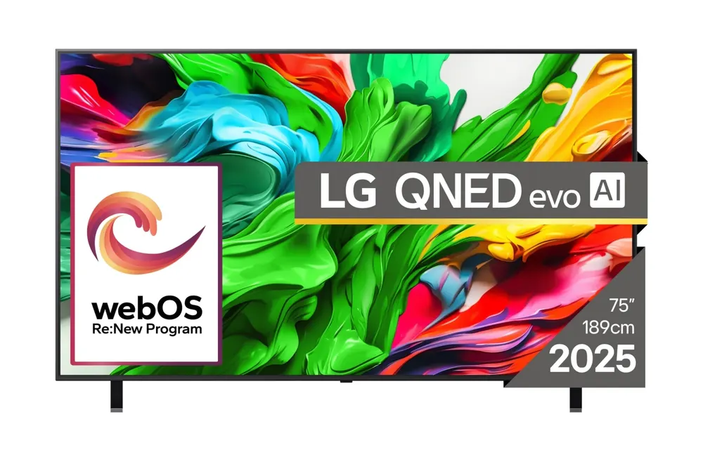 Televizor LG 75QNED85A3C/QNED Mini LED/75"/4K Ultra HD/smart/webOS 25/crna