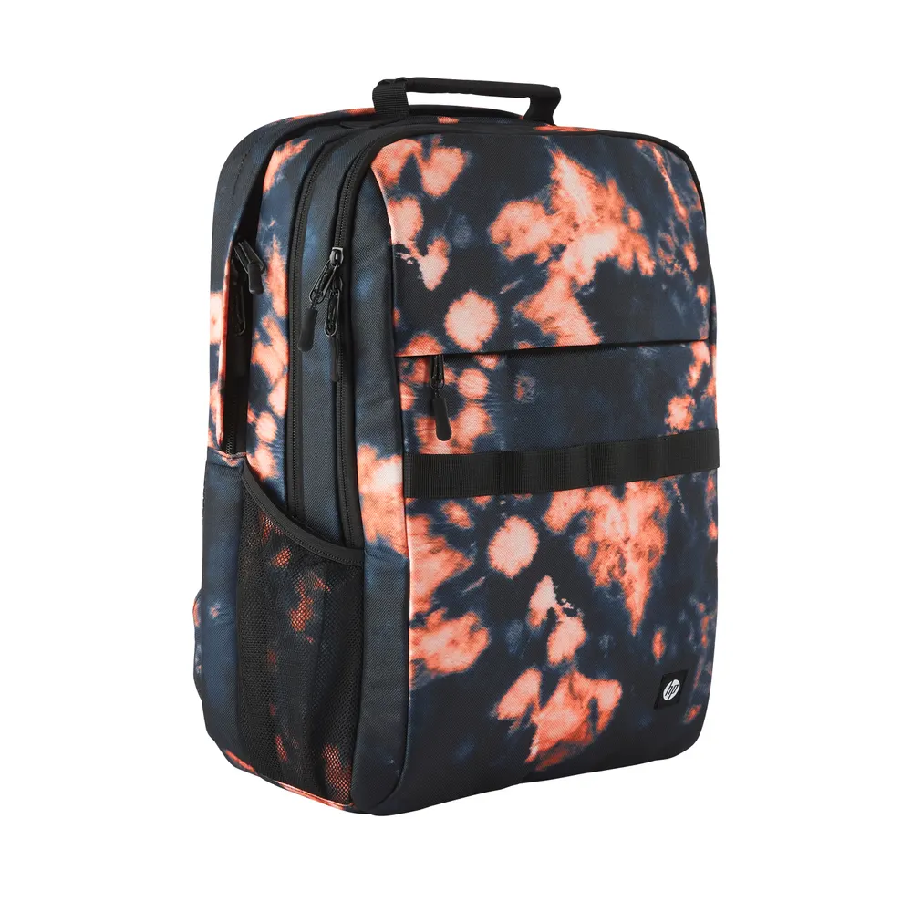Ranac HP 16" Campus XL/7J593AA/Tie dye/crno oranž