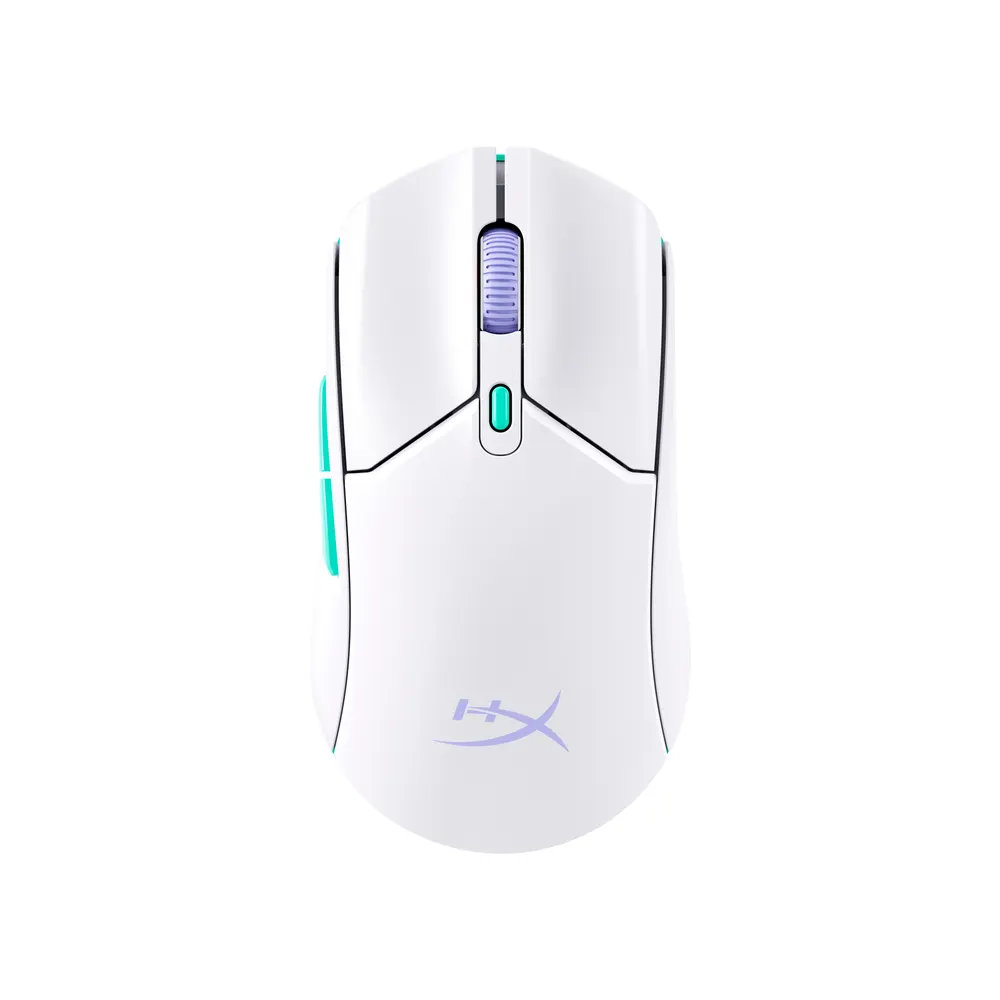 Miš HyperX Pulsefire Haste 2 Core Wls Wht/Grn/Pur/Gaming/bela