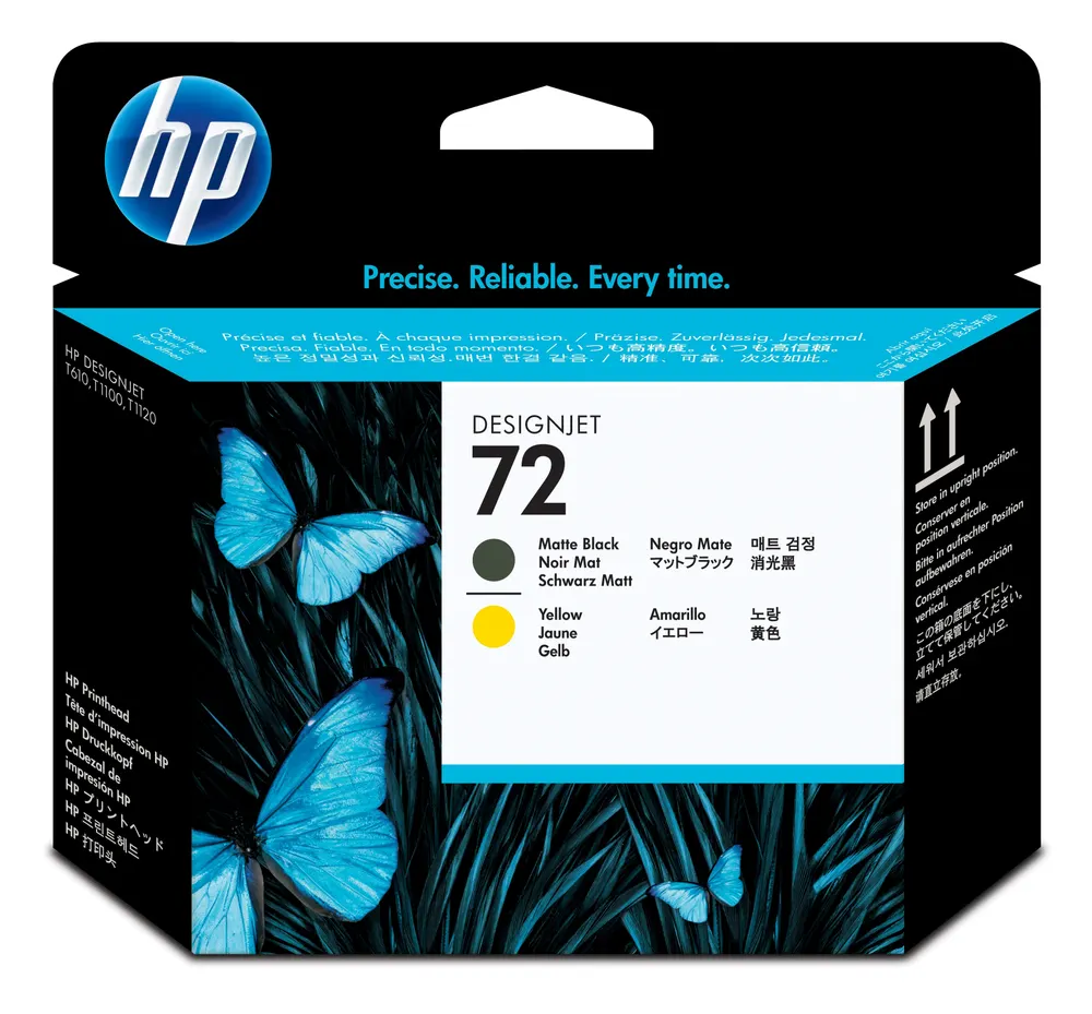 RD za štampace HP No.72 Printhead/mat crna i žuta