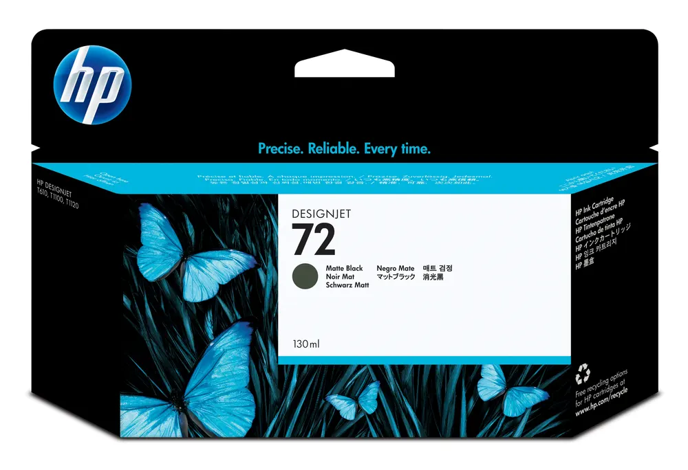 Kertridž HP No.72 130ml/mat crna
