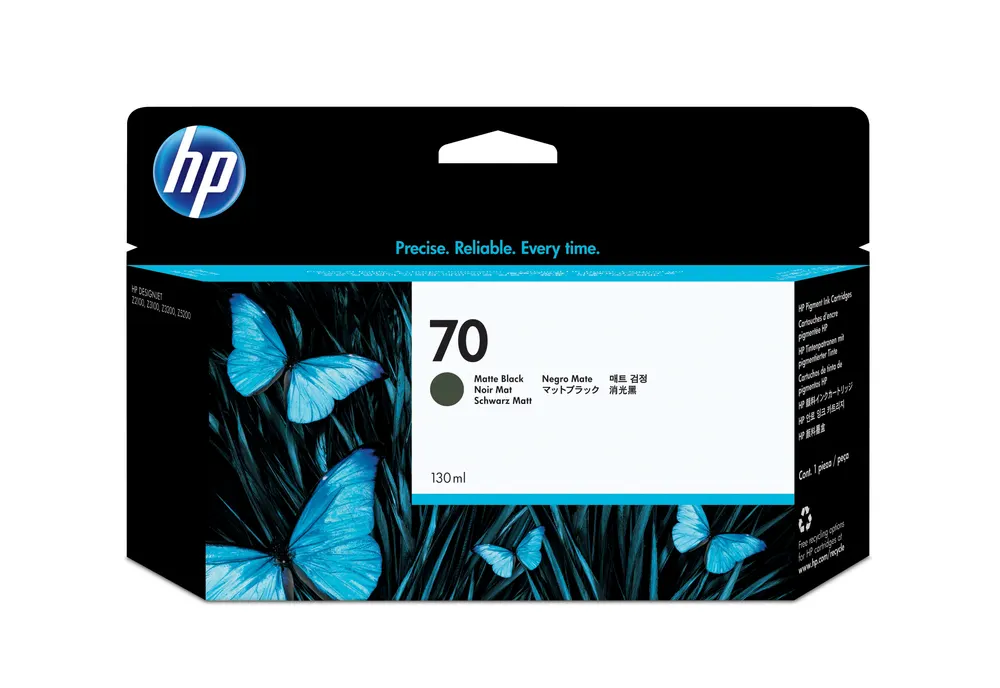 Kertridž HP No.70 130ml/mat crna