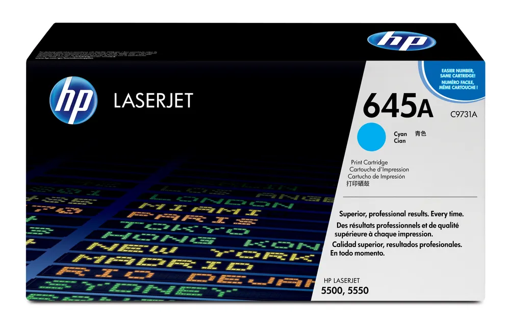 Toner HP 645A/plava