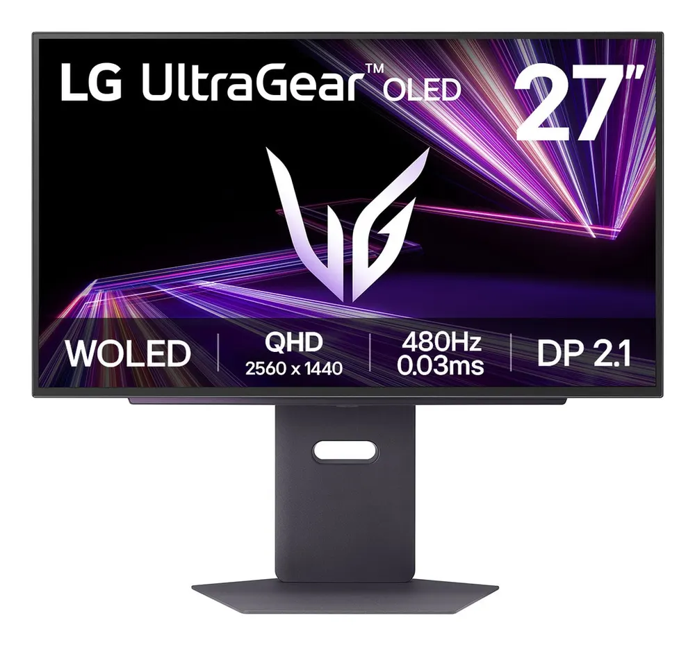 Monitor LG 27GX790A-B 27"/OLED/2560x1440/480Hz/0,03ms GtG/HDMIx2,DP,USB /Gsync,freesync/Pivot/crna