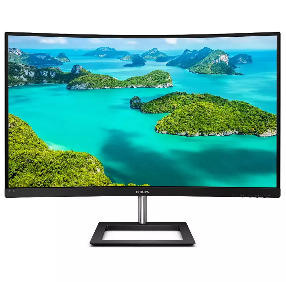 Monitor PHILIPS 325E1C/00 31.5"/VA,zakrivljen/2560x1440/4ms GtG/VGA,HDMI,DP/VESA