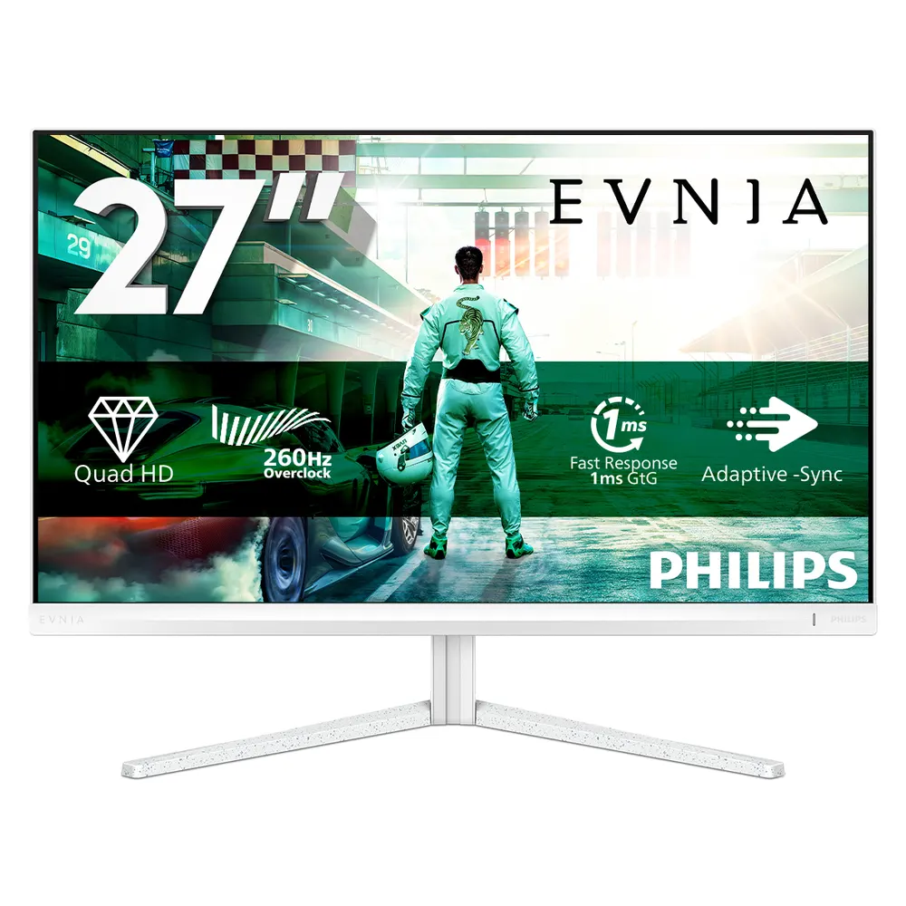 Monitor PHILIPS 27M2N3501PA/00 27"/IPS/2560x1440/260Hz/1ms GtG/HDMIx2,DP/Adaptive sync/Pivot/bela