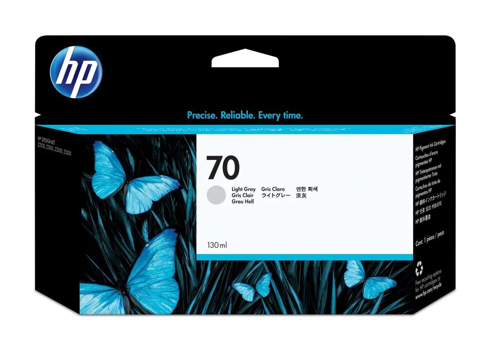 Kertridž HP No.70 130ml/svetlo siva