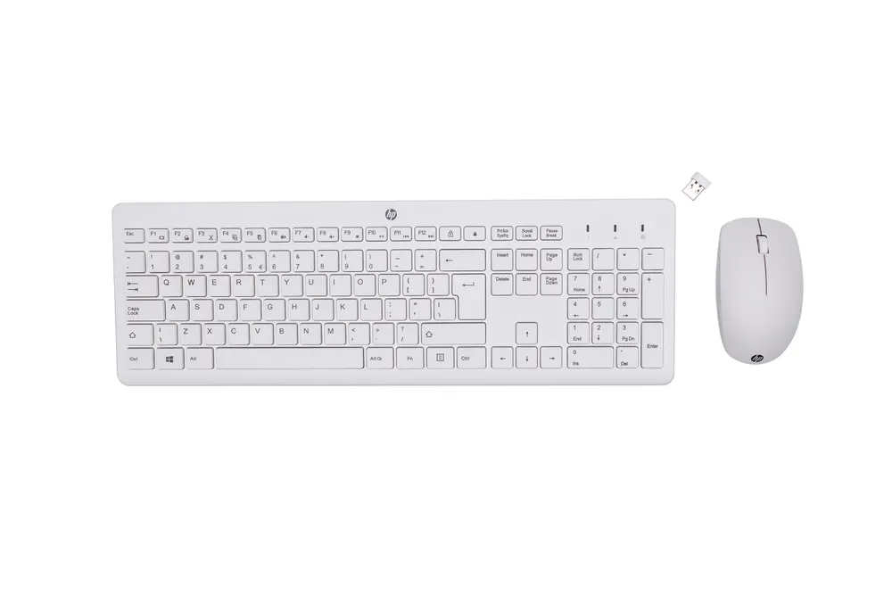 Tastatura+miš HP 230 bežicni set/US/3L1F0AA/bela