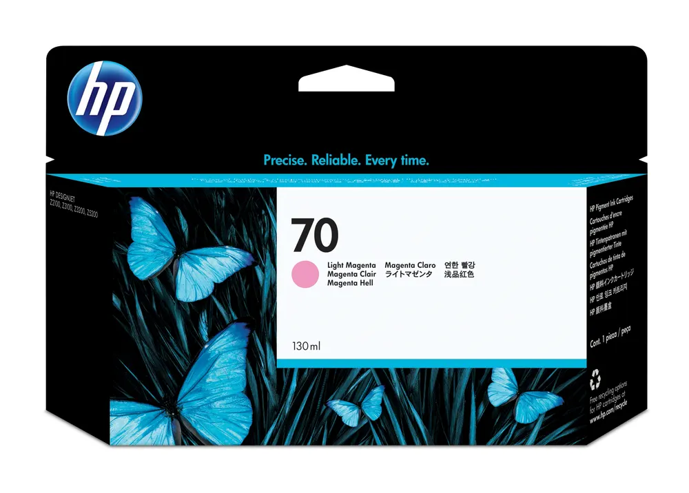 Kertridž HP No.70 130ml/svetlo crvena