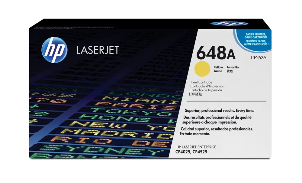 Toner HP 648A/žuta