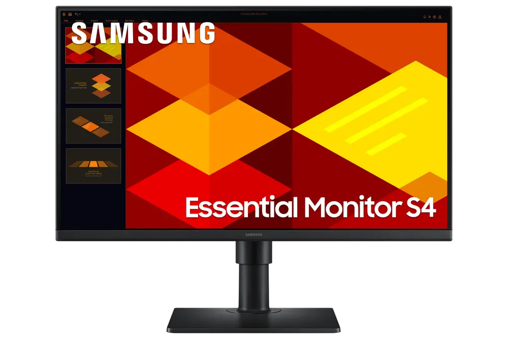 Monitor SAMSUNG LS24D400GAUXEN 24"/IPS/1920x1080/100Hz/5ms/HDMIx2,DP,USB/Pivot,visina/crna