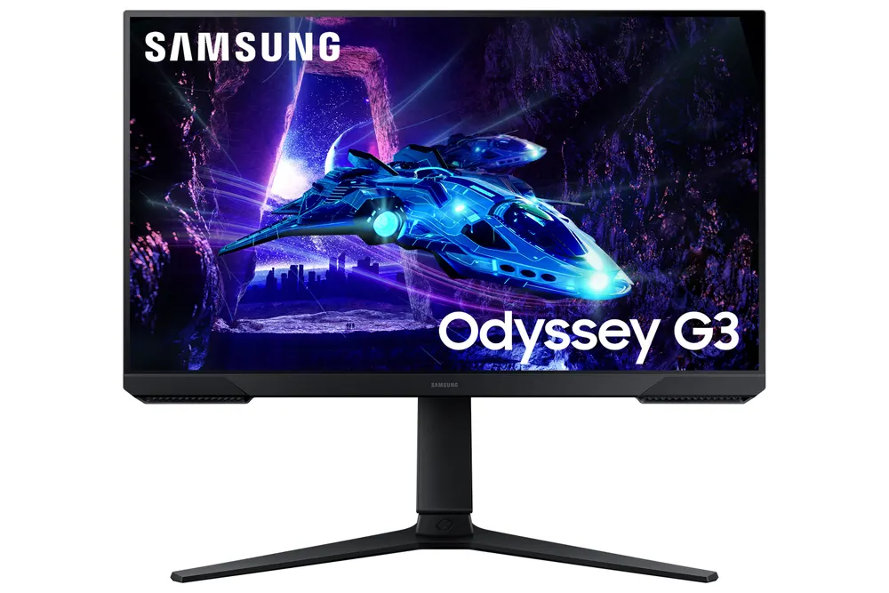 Monitor SAMSUNG LS24DG302EUXEN 24"/VA/1920x1080/180Hz/1ms MPRT/HDMI,DP/Freesync/Pivot/VESA/crna