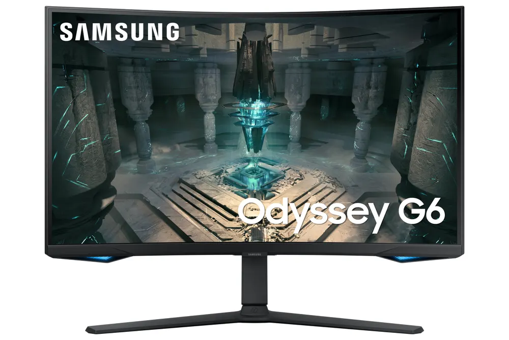 Monitor SAMSUNG LS32BG650EUXEN 32"/VA,zakrivljen/2560x1440/240Hz/1ms MPRT/HDMIx2,DP,USB,LAN/freesync