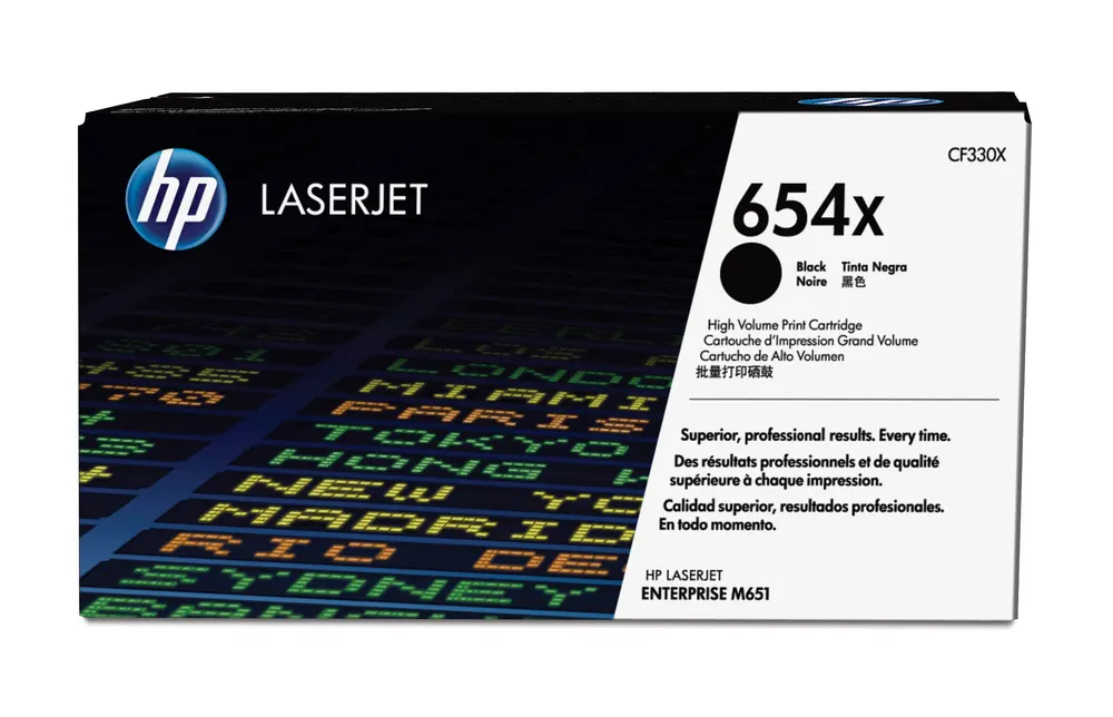 Toner HP 654X/crna