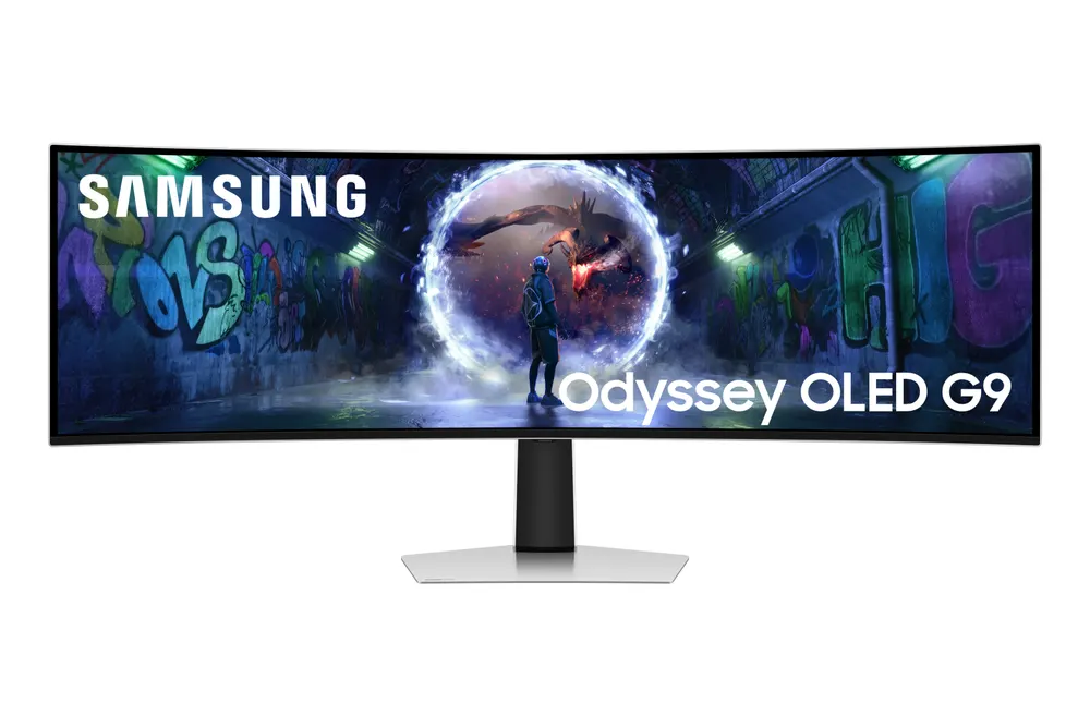 Monitor SAMSUNG LS49DG934SUXEN 49"/OLED,zakrivljen,32:9/5120x1440/240Hz/0.03ms GtG/HDMIx2,DP