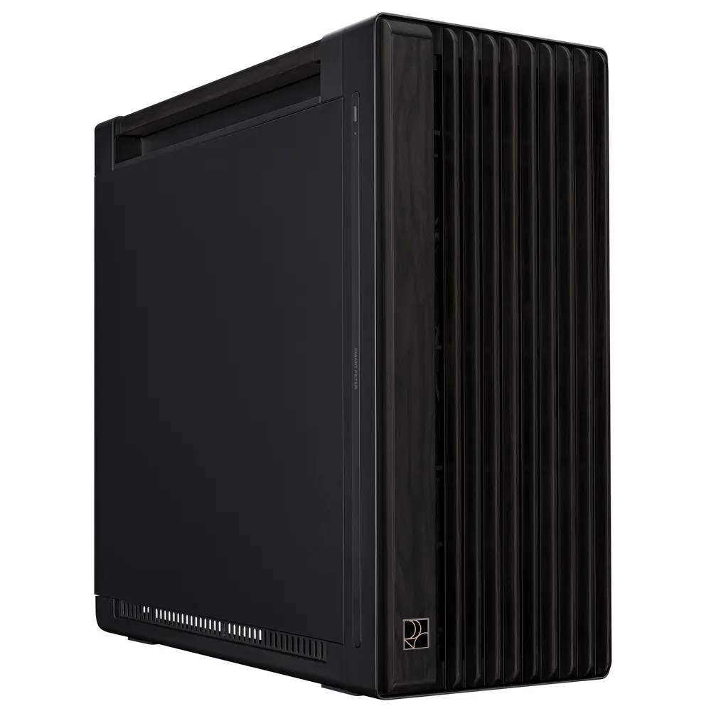 Kucište ASUS PROART PA602 WOOD METAL PWM Midi Tower/ATX/DTX/EATX/Micro ATX/Mini-DTX/Mini-ITX/crna