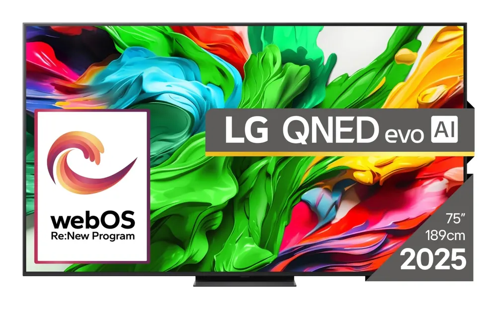 Televizor LG 75QNED86A3A/QNED/75"/4K Ultra HD/smart/webOS 25/crna