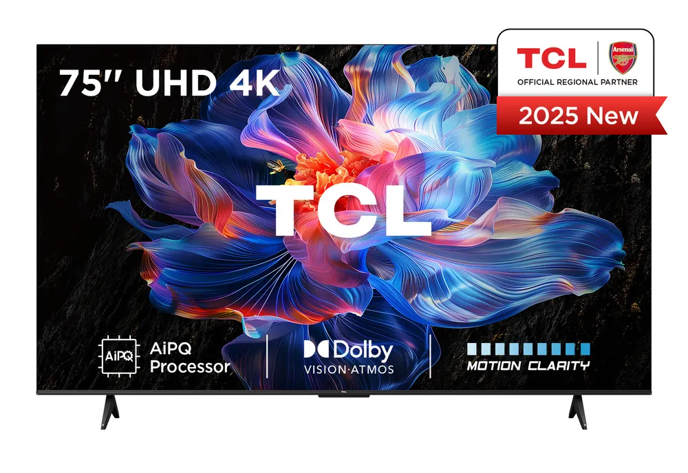 Televizor TCL 75V6C/LED/75"/4K UHD/60Hz/Google TV/crna