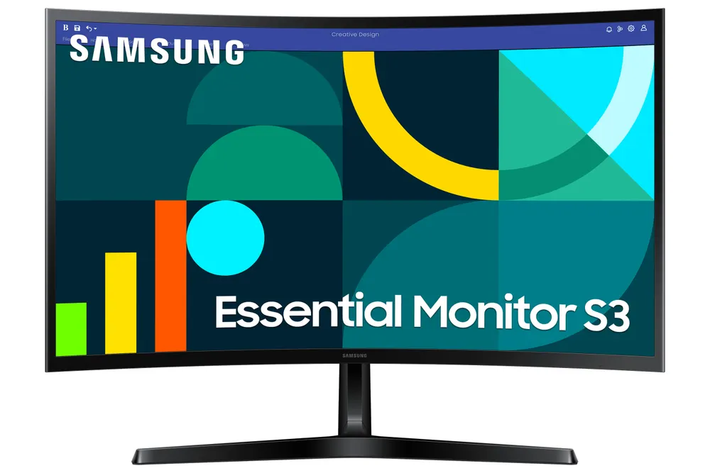 Monitor SAMSUNG LS27D366GAUXEN 27"/VA,zakrivljen/1920x1080/100Hz/4ms GtG/VGA,HDMI/VESA/crna