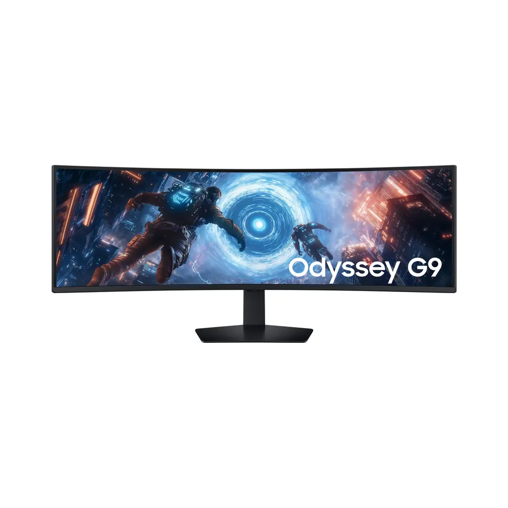 Monitor SAMSUNG LS49FG910EUXEN 49"/VA,zakrivljen,32:9/5120x1440/144Hz/1msGTG/HDMI,DP/freesync/crna