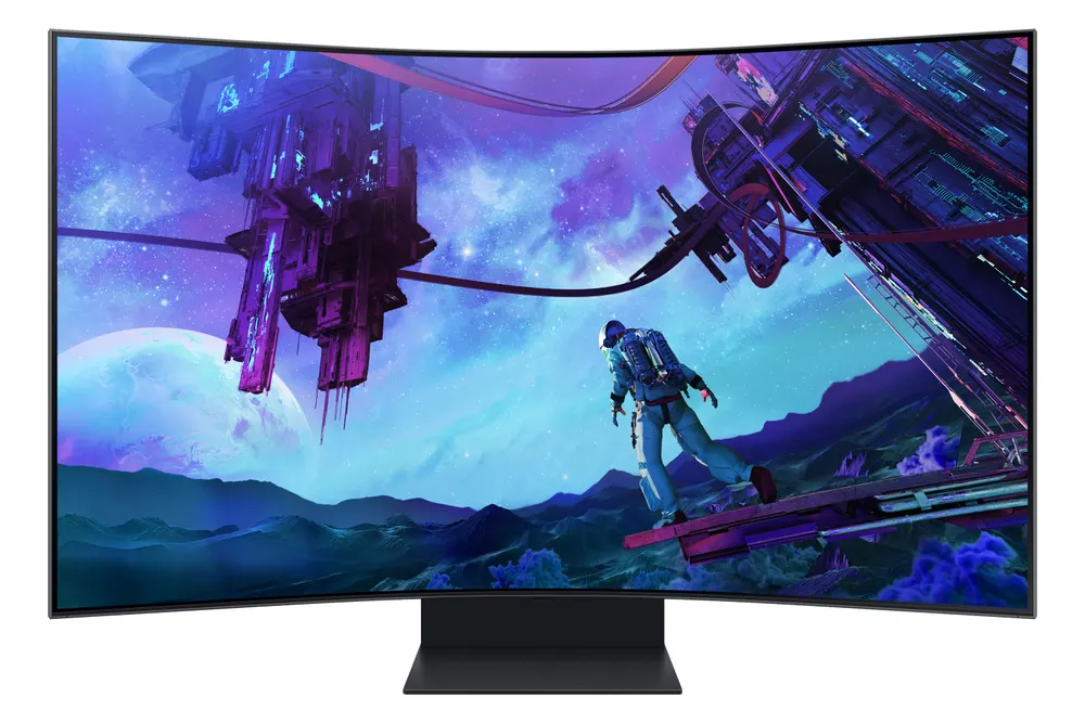 Monitor SAMSUNG Odyssey Ark LS55CG970NUXDU 55"/VA,zakrivljen/3840x2160/165Hz/1ms GtG/HDMIx4,USB,LAN