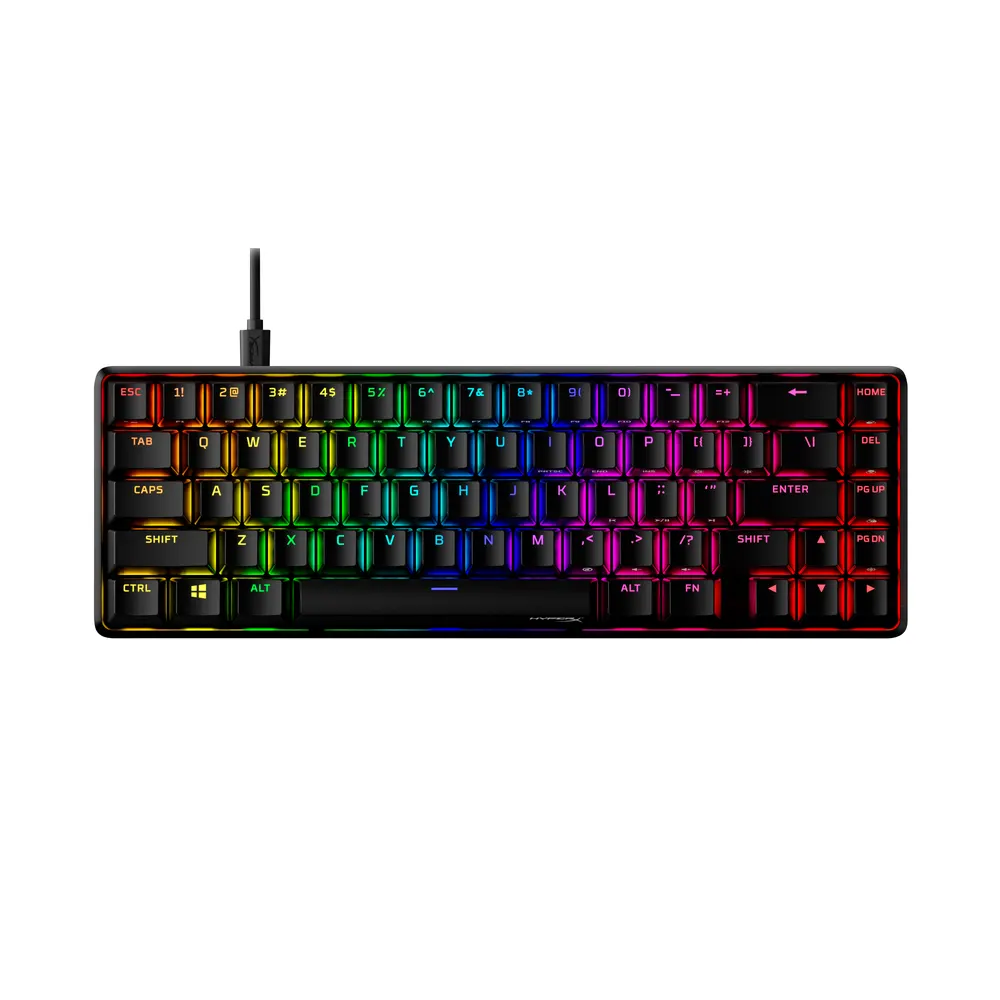 Tastatura HP HyperX Alloy Origins 65/Mehanička/Gaming/ HX Red/US/4P5N4AA/crna