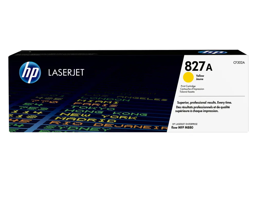 Toner HP 827A/žuta