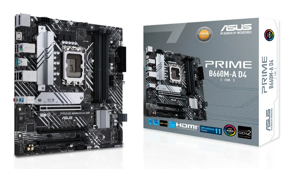 Matična ploča ASUS PRIME B660M-A D4-CSM/LGA1700