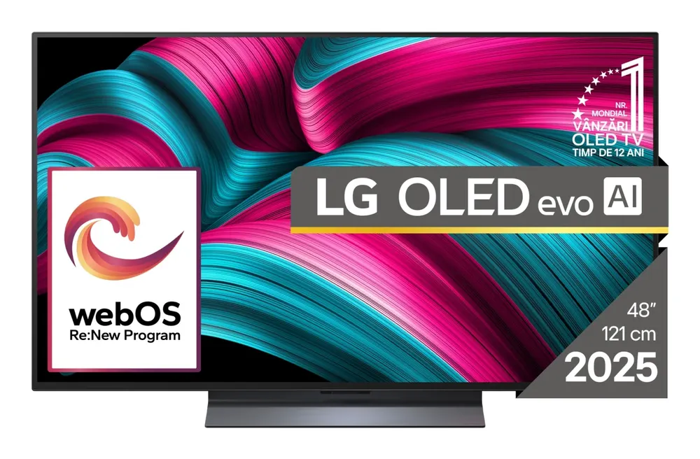 Televizor LG OLED48C51LA/OLED/48"/4K Ultra HD/smart/webOS 25/crna