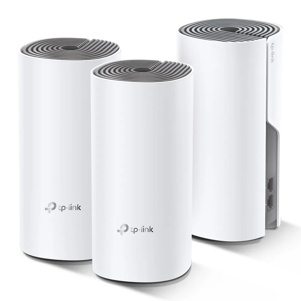Mrežni mesh sistem TP-LINK DECO E4(3-PACK) Wi-Fi/AC1200/867Mbps/300Mbps/2x LAN/2 antene