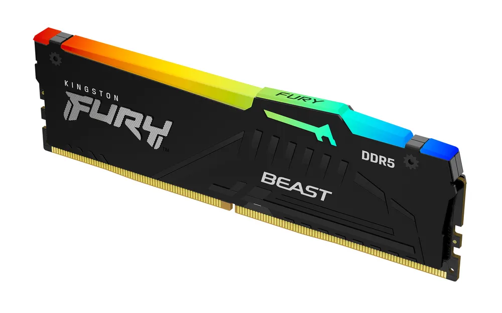 Memorija KINGSTON 16GB/DIMM/DDR5/5200MHz/CL36/FURY Beast RGB EXPO