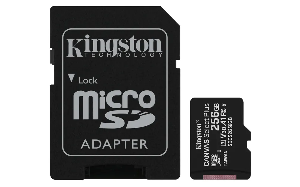 Memorije kartice KINGSTON SDCS2/256GB/microSDXC/256GB/Class10 U3/100MB/s-85MB/s+adapter