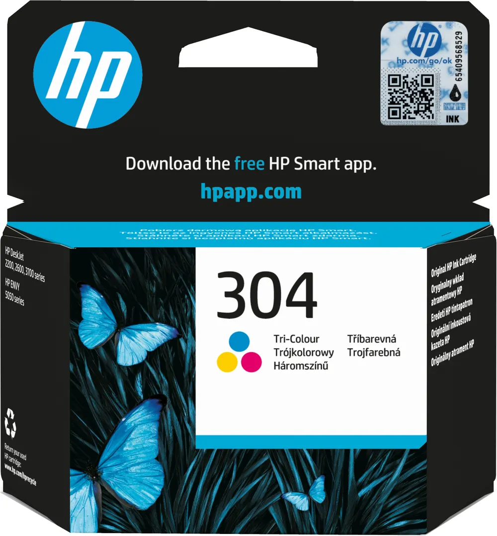 Kertridž HP 304/tri boje