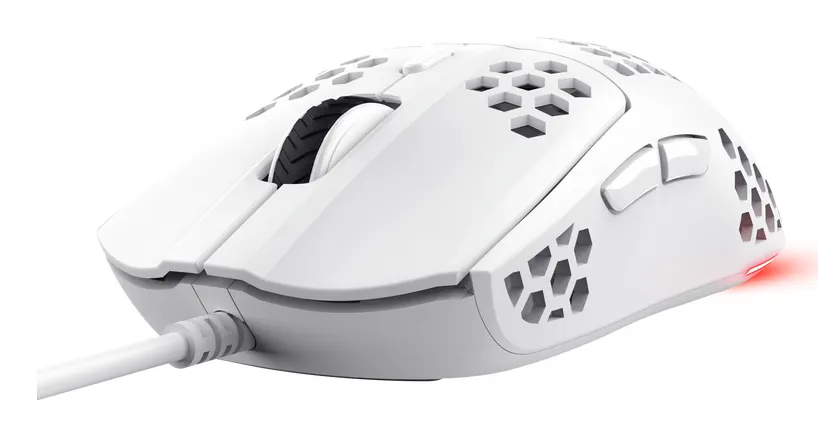 Miš TRUST GXT928W HELOX žicni/gaming/bela