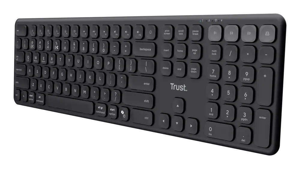 Tastatura TRUST VAIYA MULTIDEVICE/US/crna