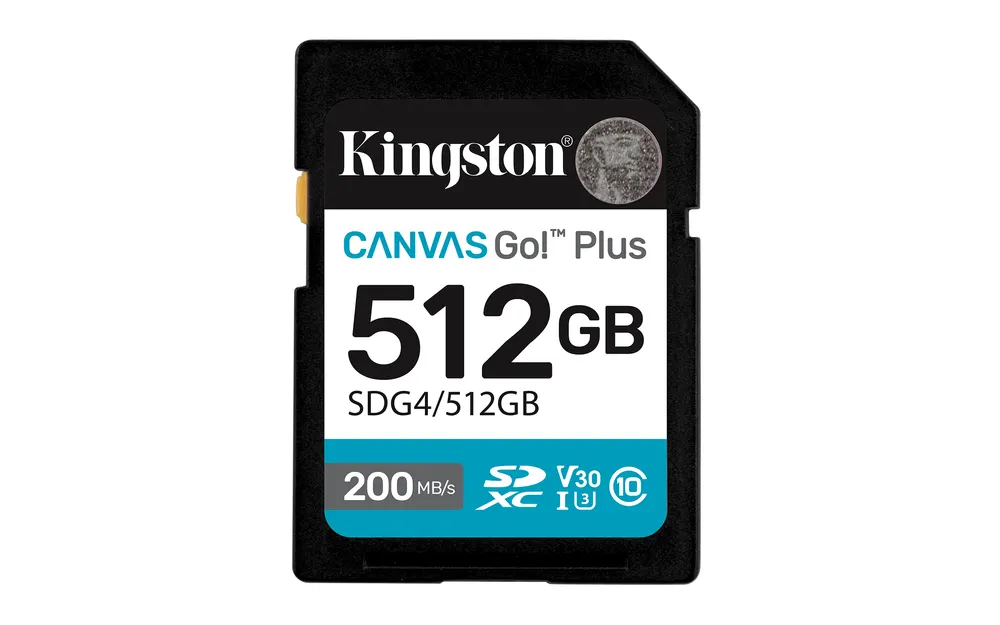 Memorije kartice KINGSTON SDG4/512GB/Canvas Go! Plus/Class10 UHS-I