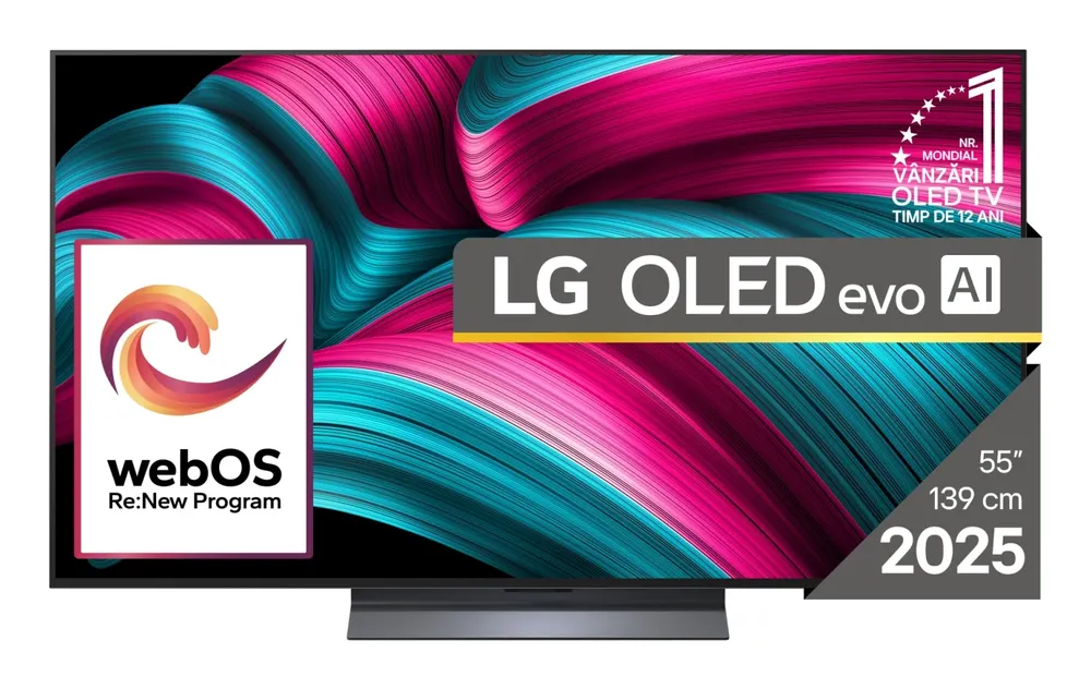 Televizor LG OLED55C51LA/OLED/55"/4K Ultra HD/smart/webOS 25/crna