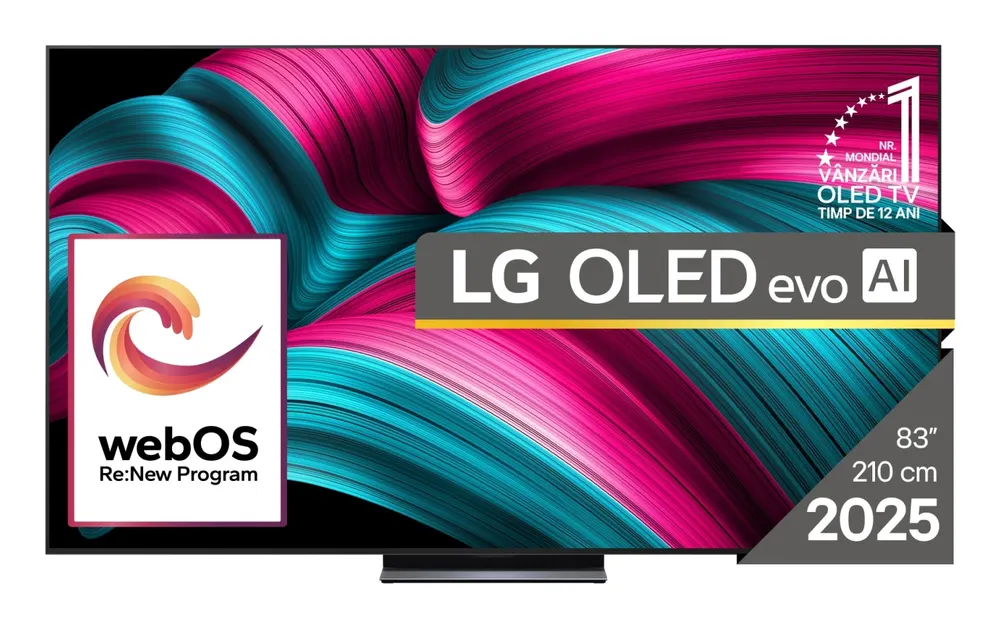 Televizor LG OLED83C51LA/OLED/83"/4K Ultra HD/smart/webOS 25/crna