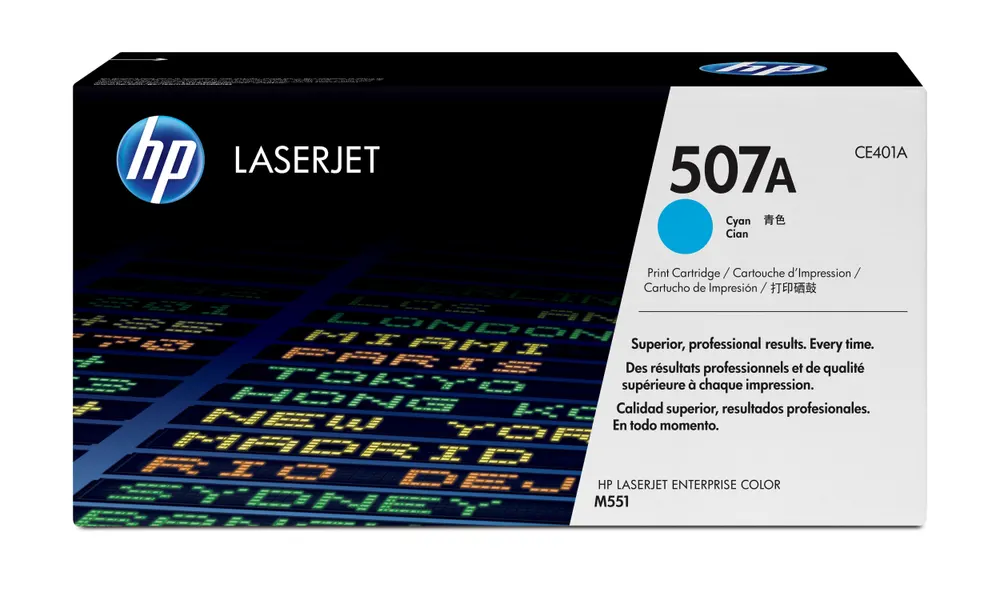 Toner HP 507A/plava