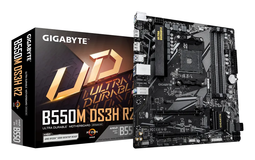 Matična ploča GIGABYTE B550M DS3H R2 1.0/AM4
