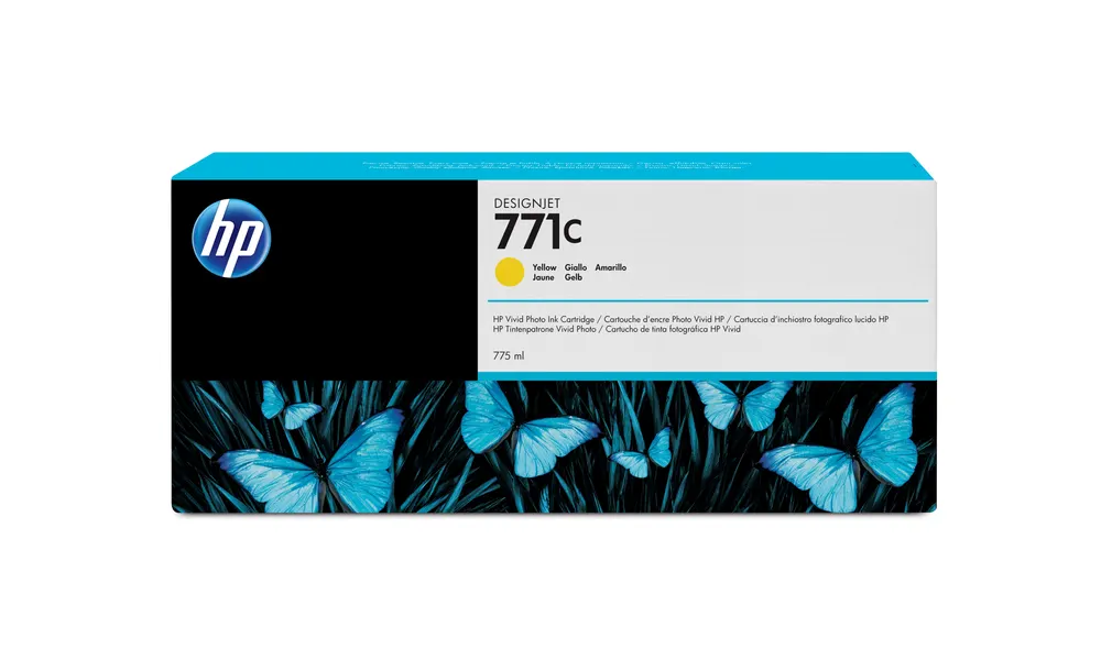 Kertridž HP 771C 775ml/žuta