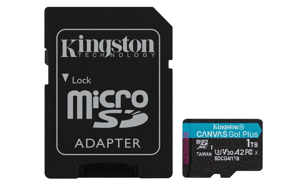 Memorije kartice KINGSTON SDCG4/1TB/Canvas Go! Plus/microSD/200/160MB/s/+adapter