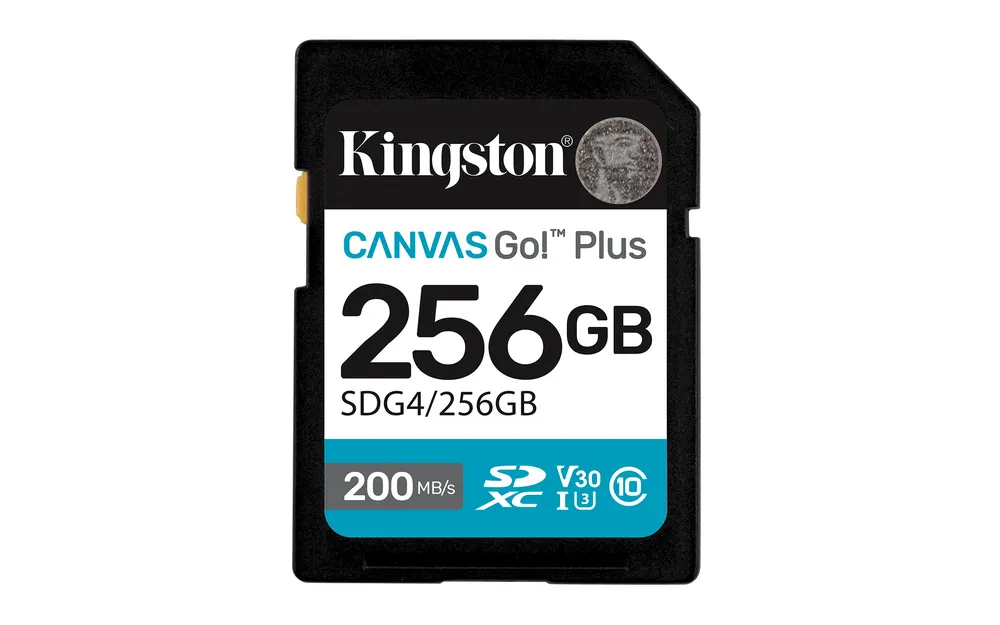 Memorije kartice KINGSTON SDG4/256GB/Canvas Go! Plus/Class10 UHS-I