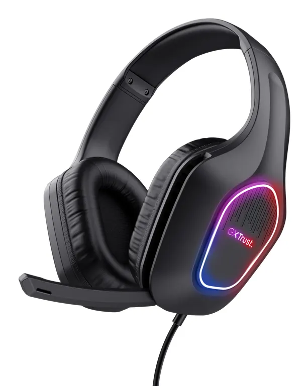 Slušalice GXT416 ZIROX LED/crna