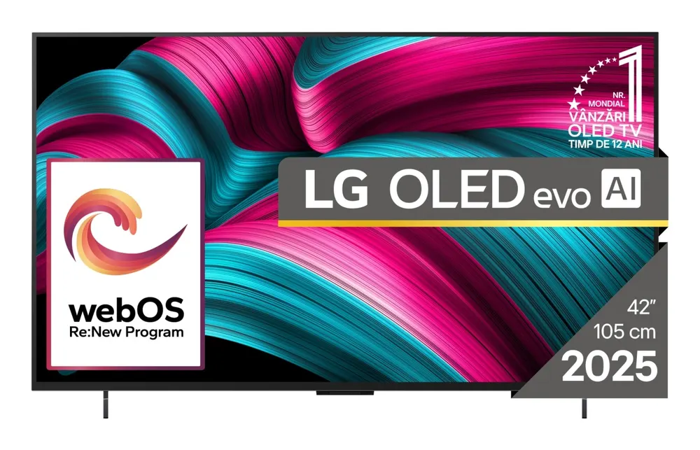 Televizor LG OLED42C51LA/4K OLED/42"/4K Ultra HD/smart/webOS 25/crna