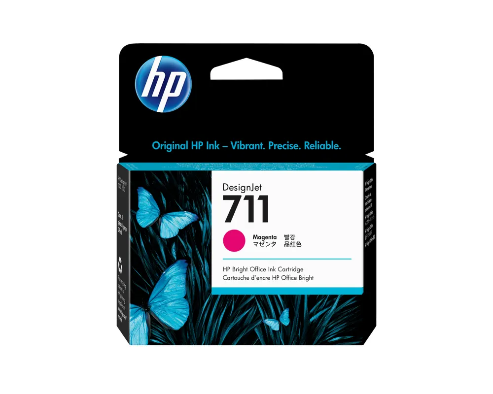 Kertridž HP 711 29ml/crvena