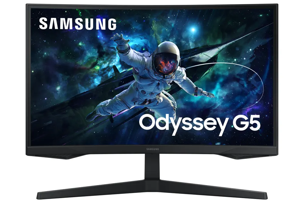 Monitor SAMSUNG LS27CG552EUXEN 27"/VA,zakrivljen/2560x1440/165Hz/1ms MPRT/HDMI,DP/freesync/VESA/crna